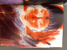 Ink portrait study — expressive line work