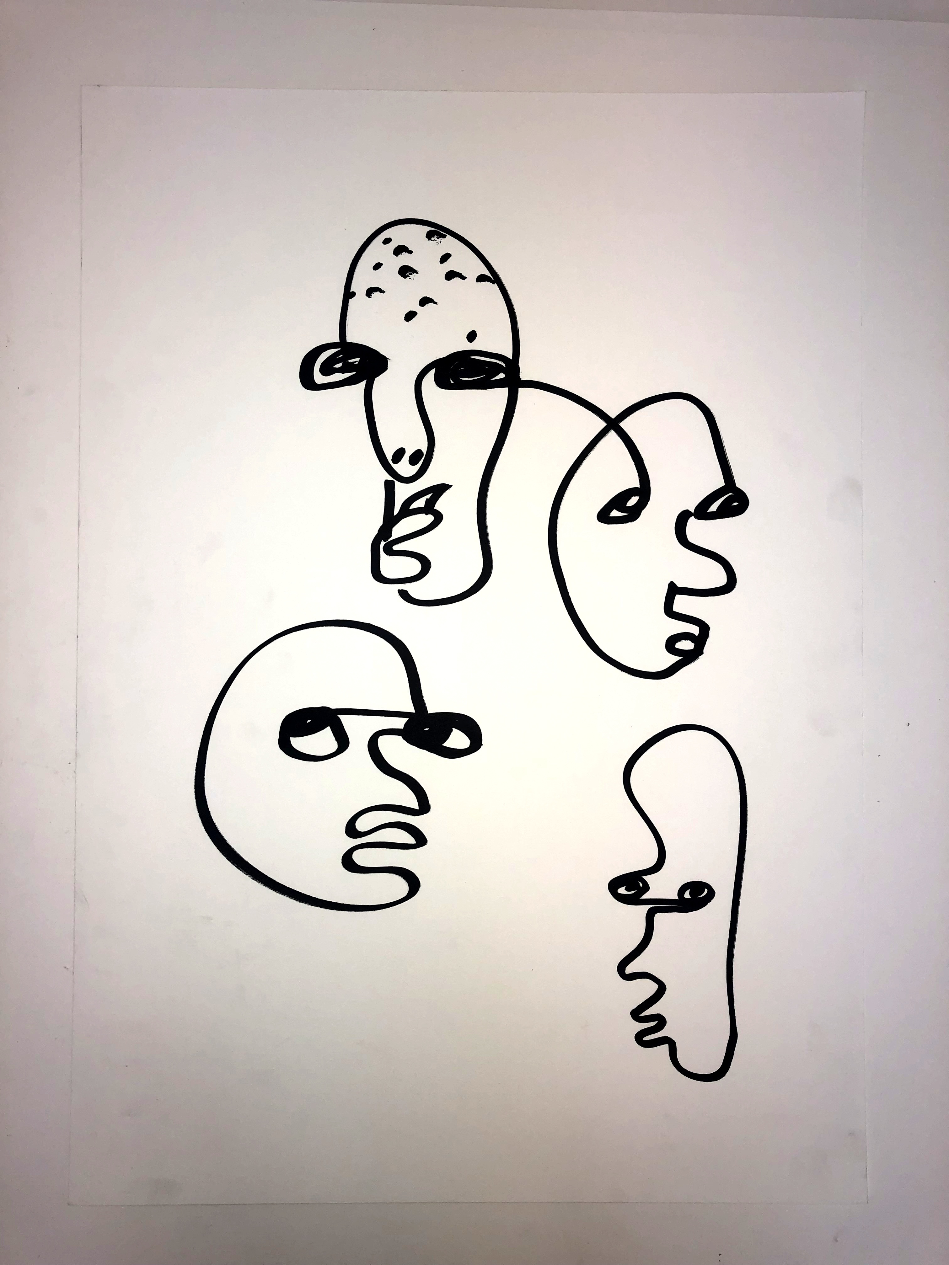 Expressive Line II — ink on Fabriano paper