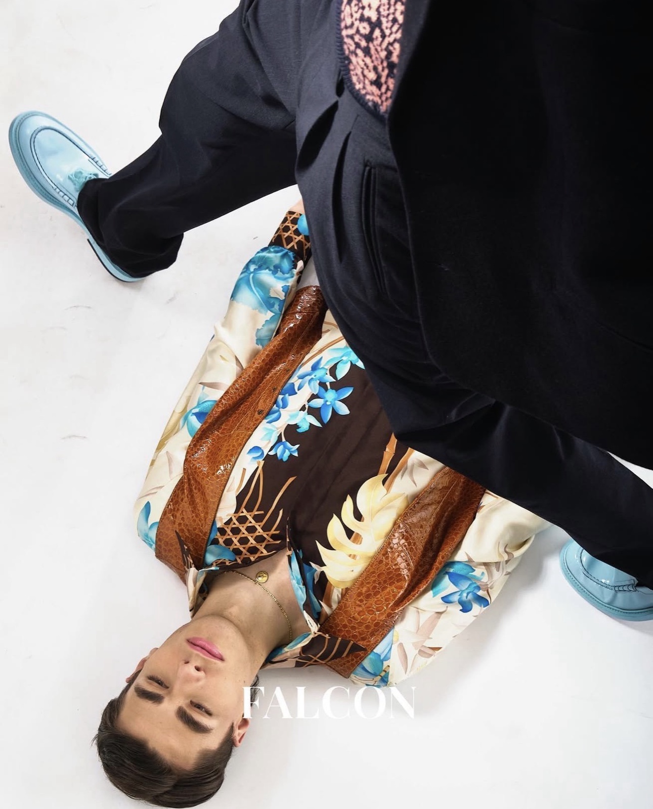Chad Payne for Falcon Magazine, 'Barbie Takes Flight', Milan